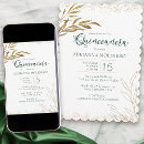 Search for emerald green quinceanera invitations Elegant