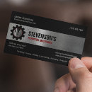 Search for metal fabrication business cards Machine shop
