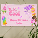 Search for 2nd birthday banners Two cool