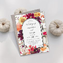 Search for white pumpkin wedding invitations Rustic