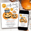 Search for jack o lantern stamp invitations October