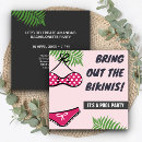 Search for pool hen party invitations Cute