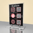 Search for business table cards Qr code