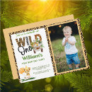 Search for wild child invitations Baby boy