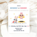 Search for dual birthday invitations Boy and girl