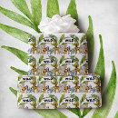 Search for wild one wrapping paper Zebra