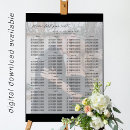 Search for photo wedding seating charts Simple