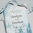 Search for blue mountains wedding invitations Calligraphy