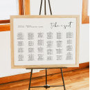 Search for alphabet posters alphabetical wedding seating charts