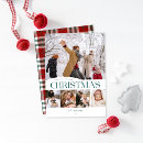 Search for vertical christmas cards plaid