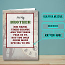 Search for to my brother birthday cards For him