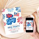 Search for fireworks invitations Bbq party