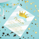 Search for mint and gold birthday invitations Princess