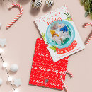 Search for winter snow globe christmas cards Red