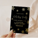 Search for snowflakes seasonal invitations Minimalist