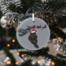 Search for santa cat christmas tree decorations White