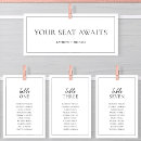 Search for classic wedding seating charts Modern