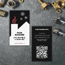 Search for heating business cards modern