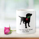 Search for valentines dog mugs Labrador retriever