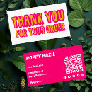 Search for thank you note business cards Social media