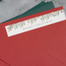 Search for garland return address labels Red and green