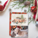 Search for vintage farm christmas cards Red truck