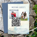 Search for destination wedding enclosure cards Qr code