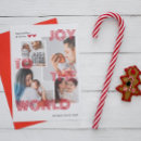 Search for joy to the world photo cards Mistletoe