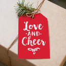 Search for cheers gift tags Typography