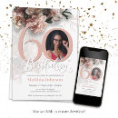 Search for floral photo invitations Pink