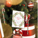 Search for red green christmas invitations Floral