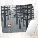 Search for wildlife mouse mats fox