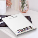 Search for teacher notepads Wildflower