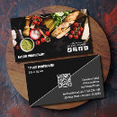 Search for chef business cards Social media icons