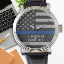 Search for thin blue line watches Law enforcement