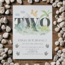 Search for watercolor dinosaur invitations Jurassic