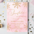 Search for winter wonderland baby shower invitations A little snowflake
