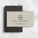 Search for linen business cards Cool