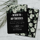 Search for rustic 30th birthday invitations Floral