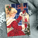 Search for lamp christmas cards Vintage