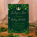 Search for irish bridal shower invitations St patrick's day