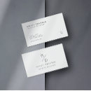 Search for crisp business cards Elegant