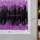 Search for black glitter shower curtains Girly