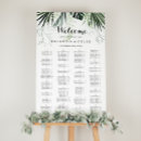 Search for palm leaves wedding seating charts Bride