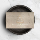 Search for triangle logo business cards Architect