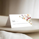 Search for wildflower place cards Watercolor