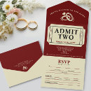 Search for carnival wedding invitations Vintage