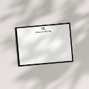 Search for black white note cards Professional