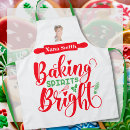 Search for festive design aprons Baking spirits bright