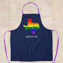 Search for gay pride aprons State